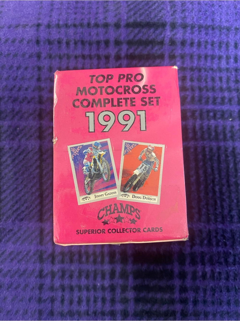 Champs Top Pro Motocross Complete Trading Card Set 1991 - Brand New in Box